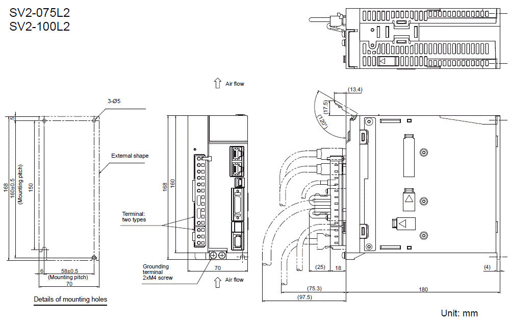 SV2-075L2/100L2 Dimension