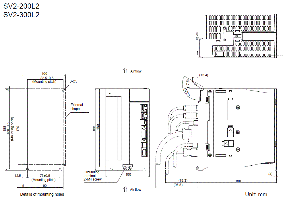 SV2-200/300L2 Dimension