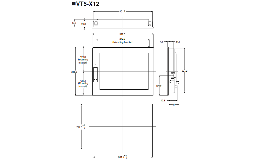 VT5-X12 Dimension