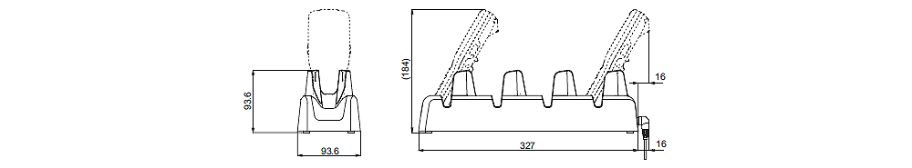 BT-WUC84GA Dimension