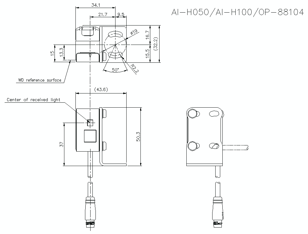 AIH050-100/88104 Dimension