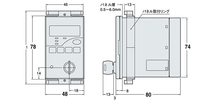 LX2-V10W_01 Dimension