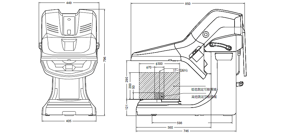 VL-310/VL/320 Dimension